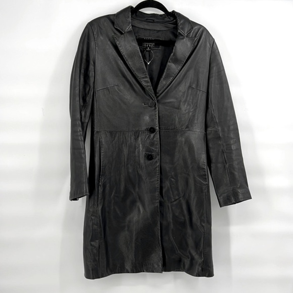 Wilson’s leather vintage leather trench size small